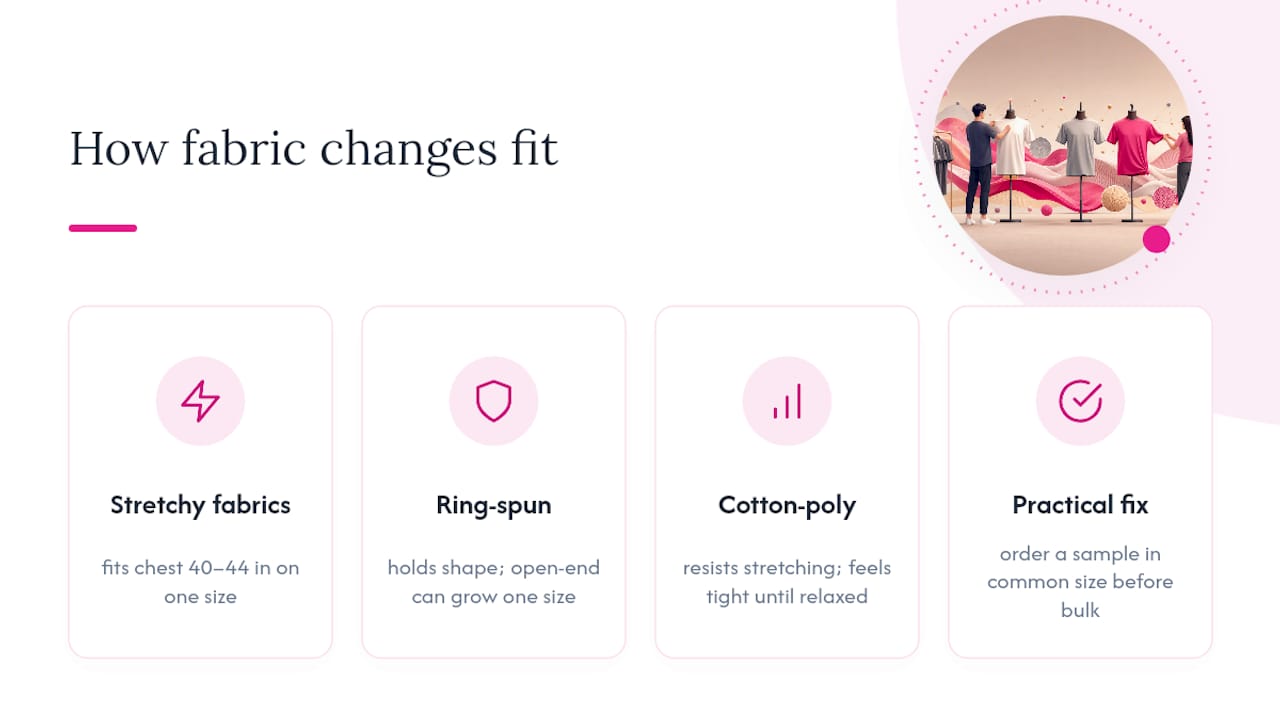 Does Fabric Stretch Change How a Shirt Fits Across Brands? — overview diagram