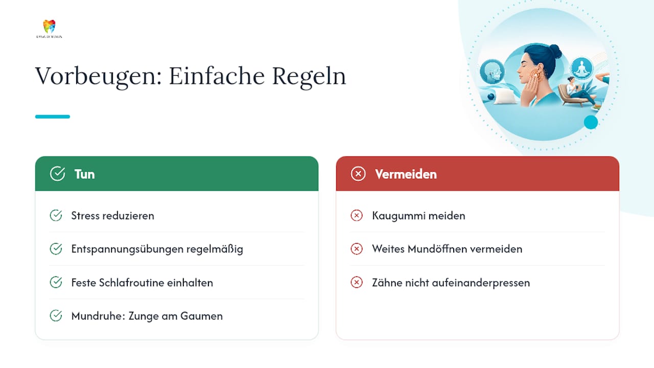 Vorbeugen: Kleine Gewohnheiten mit großer Wirkung — overview diagram