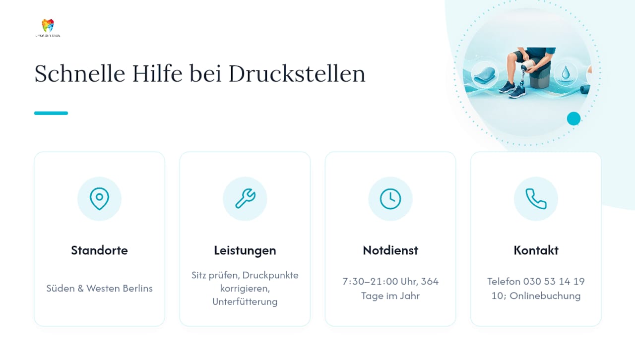 CASA DENTALIS: So bekommen Sie jetzt Hilfe bei Druckstellen — overview diagram