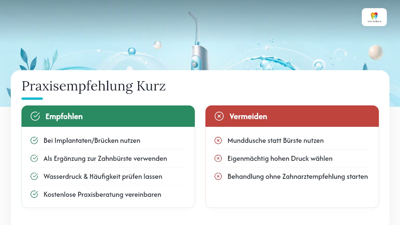 Praxisempfehlung von Dr. Herbst — overview diagram