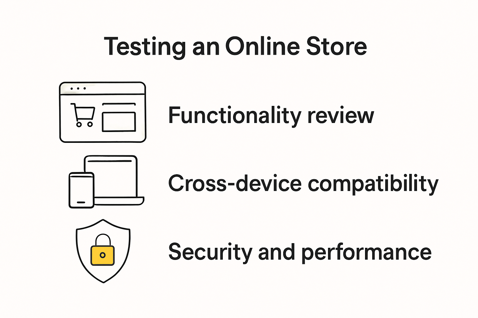 Aspectos clave a tener en cuenta al evaluar el funcionamiento de una tienda online
