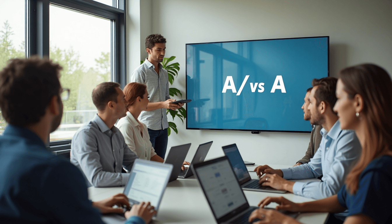 Test A/A vs A/B : différences, enjeux et choix en 2025