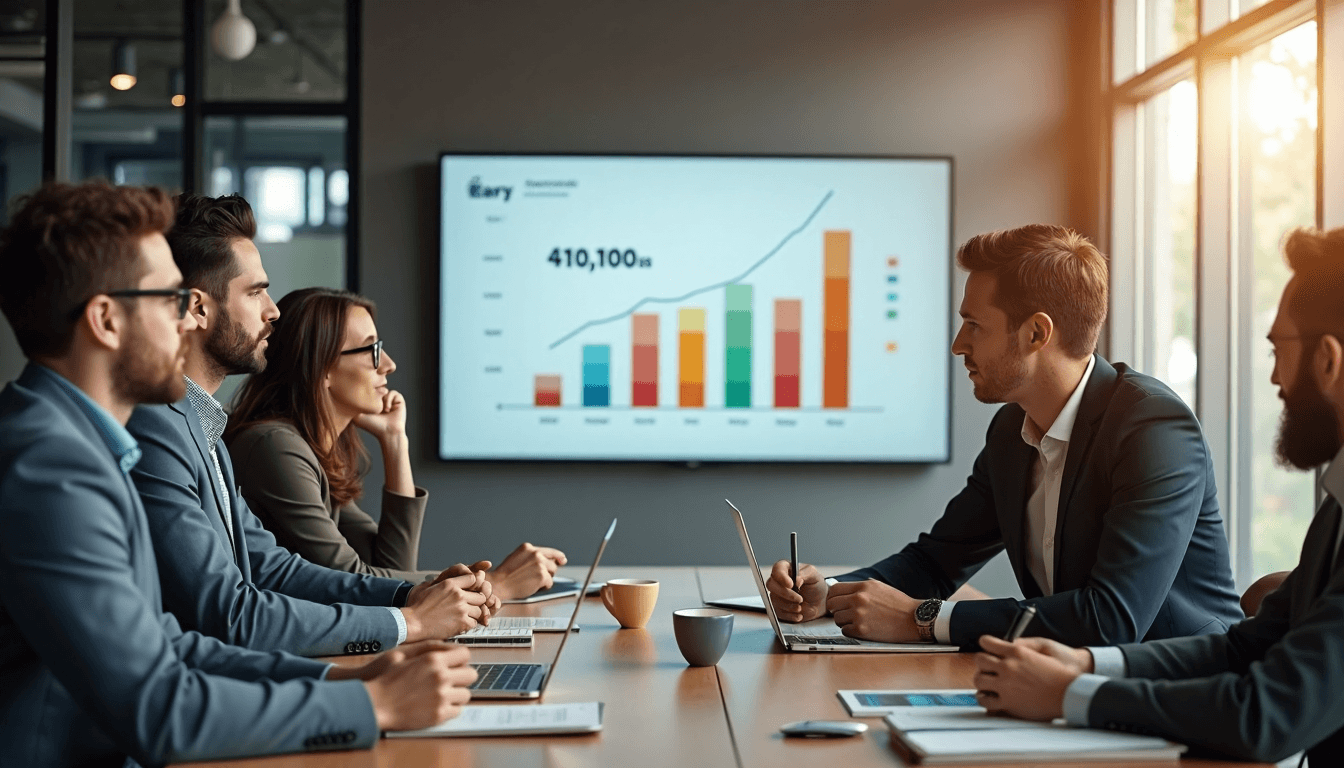 Marketers in agency review sample size bar chart