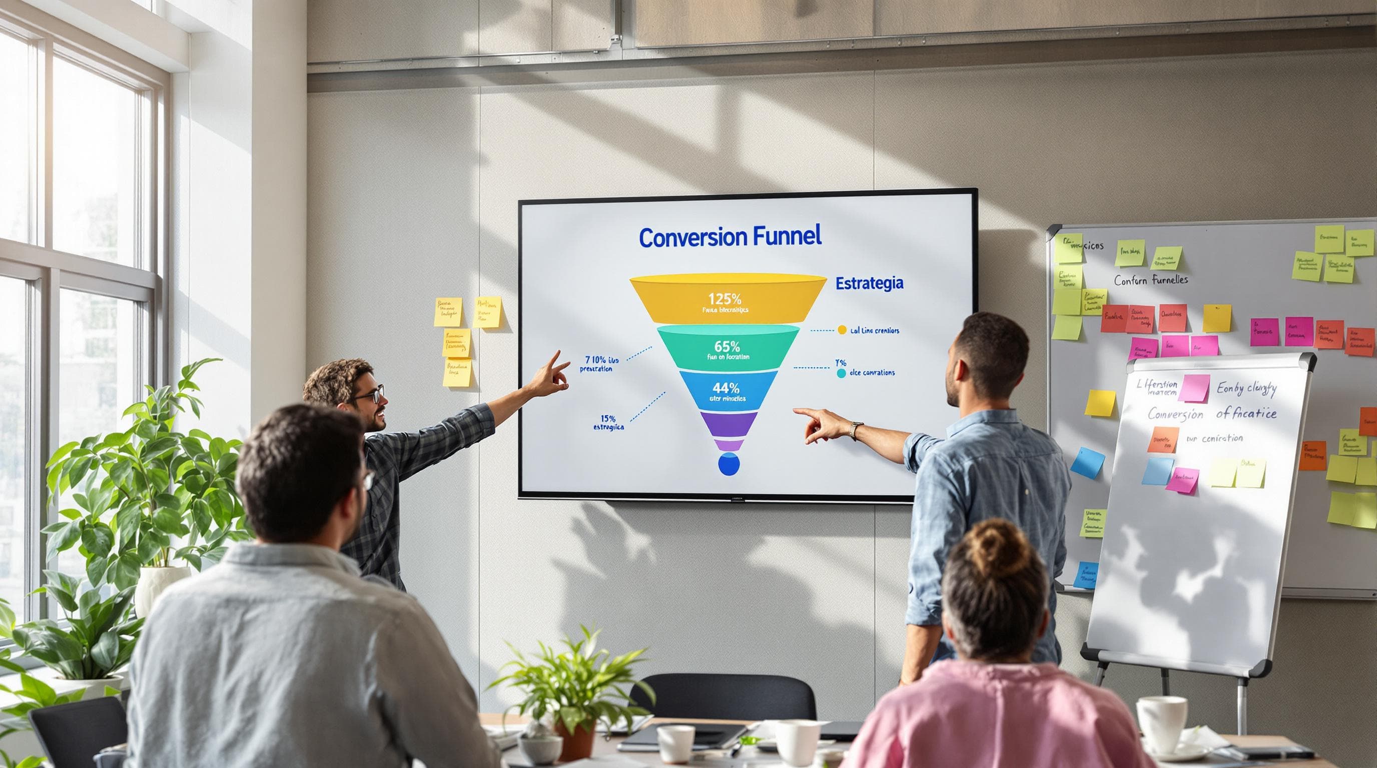 Funnel de conversion ejemplo: estrategias y casos 2025