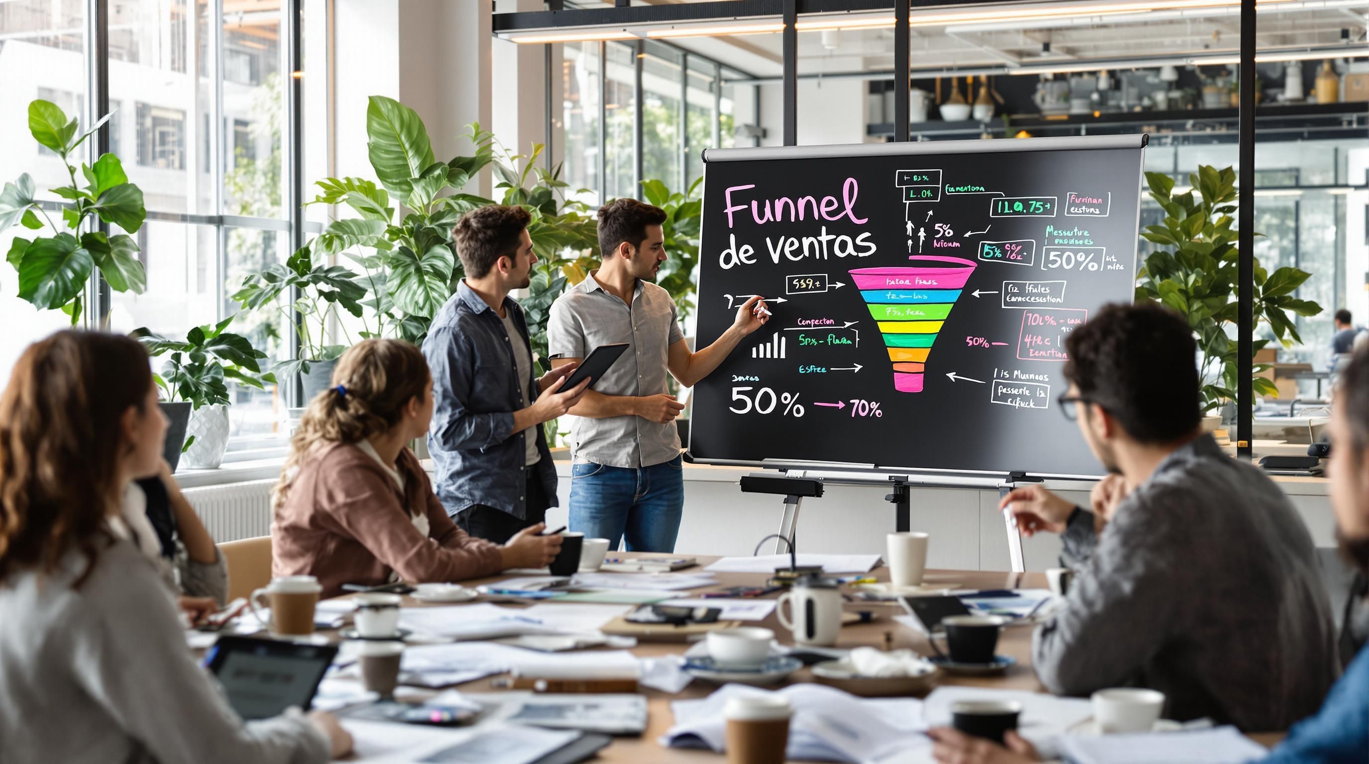 Etapas funnel de ventas: guía práctica 2025 para marketers