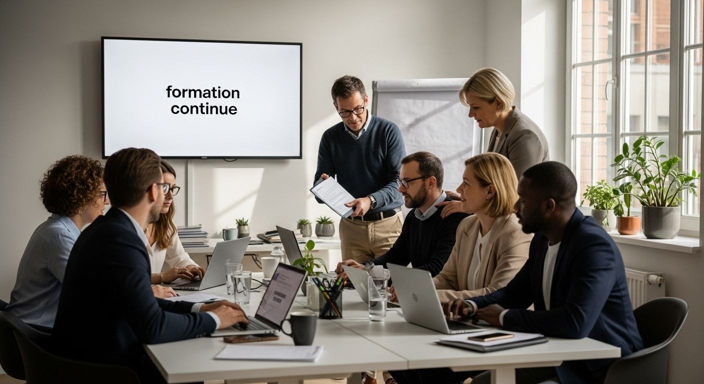 Formation continue marketing digital : guide complet pour 2025