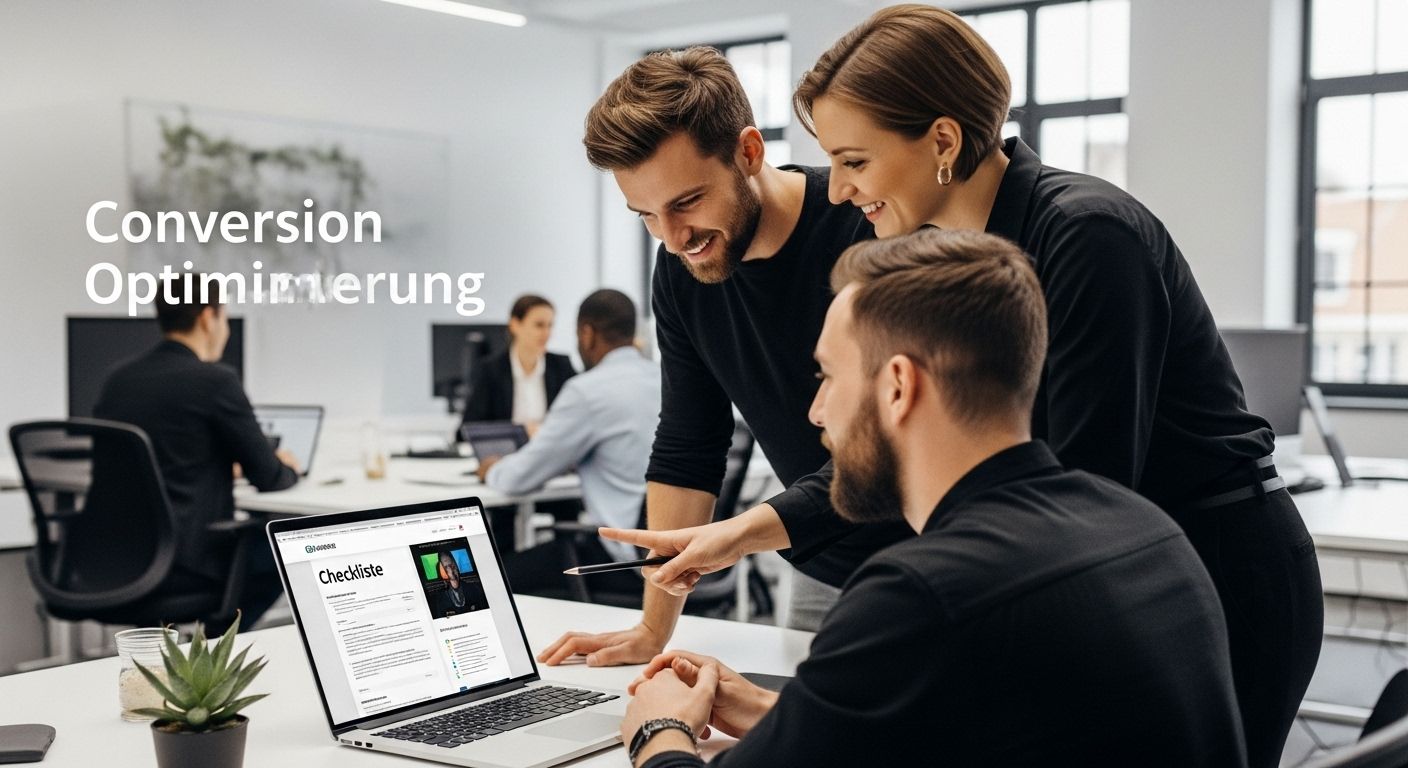conversion optimierung checkliste arbeitsplatz