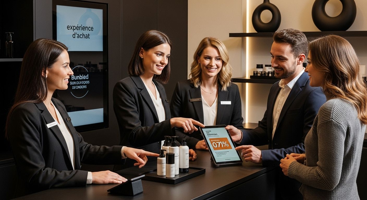 expérience achat boutique interaction