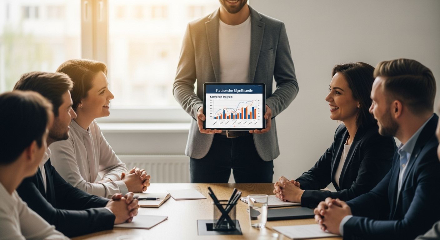 statistische significantie landingspagina testen