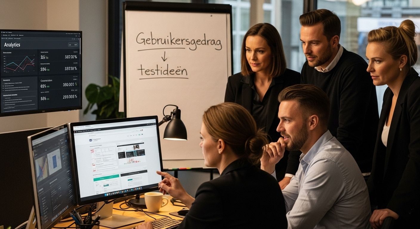 gebruikersgedrag testideeën