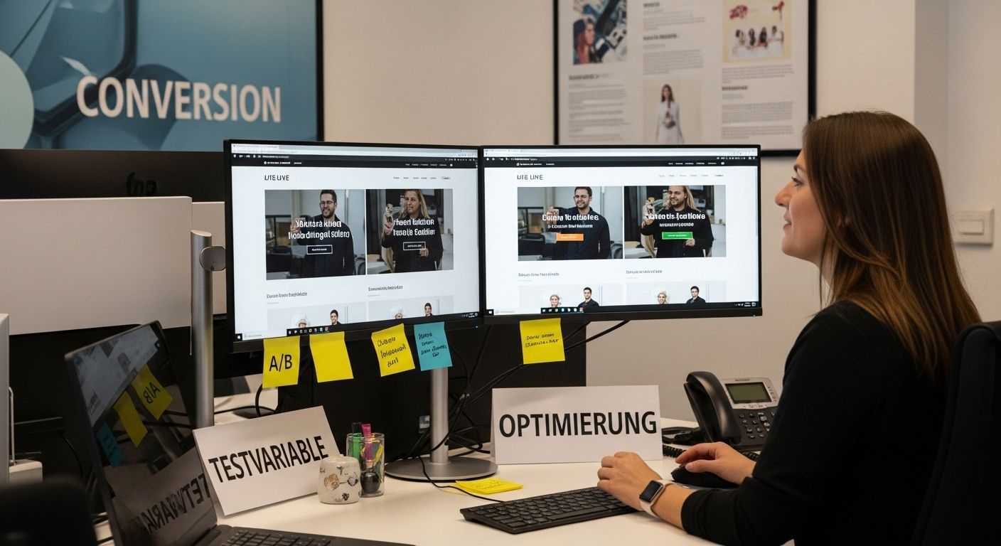 A/B Testing Landingpage Conversion