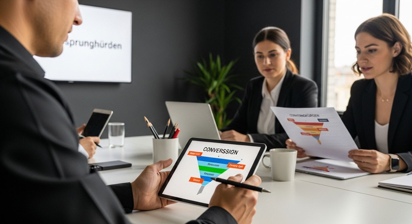 Funnel Analyse Absprunghürden Praxisszene