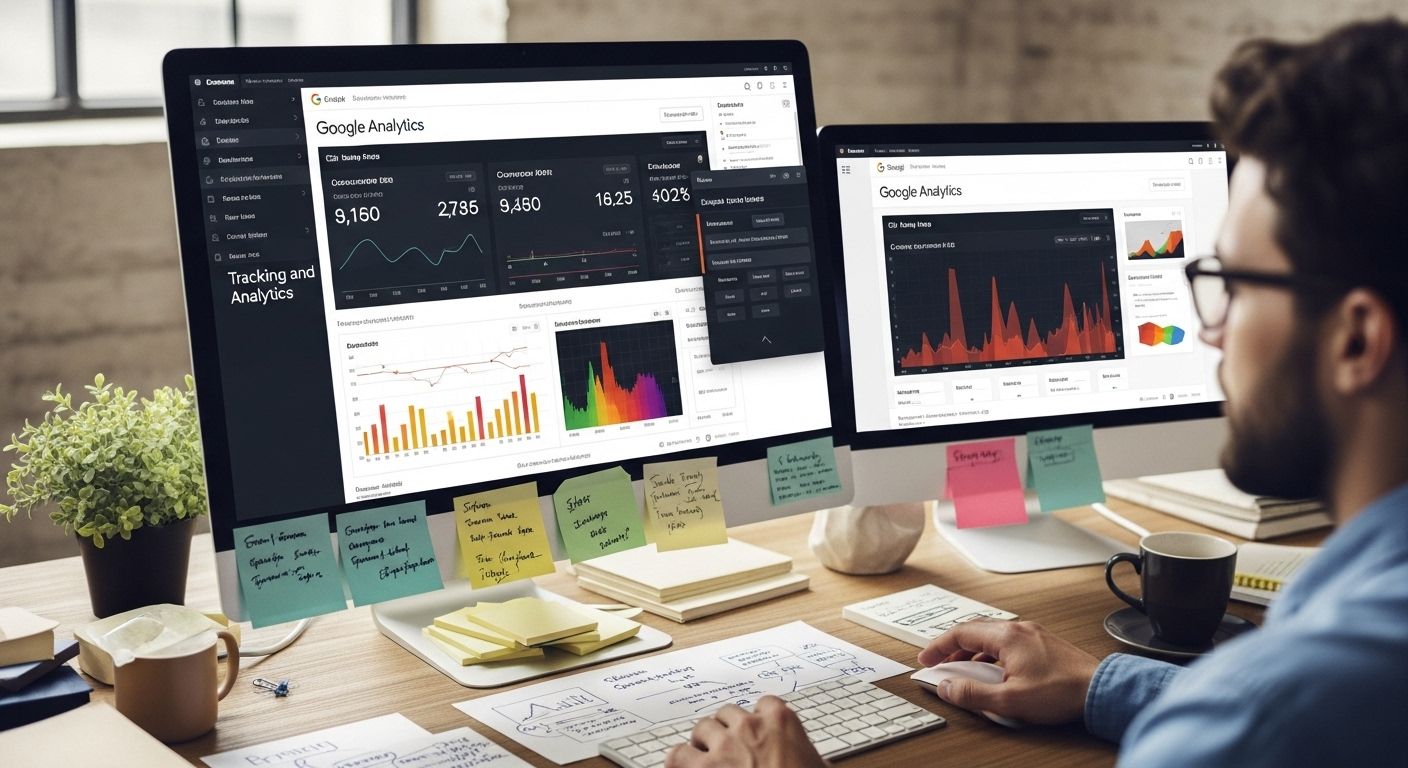 landing page analytics implementation