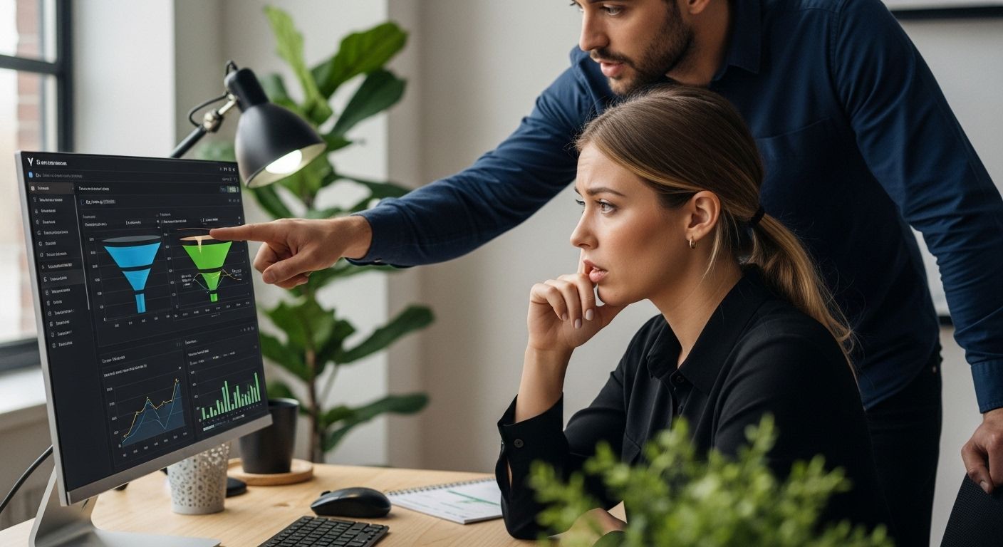 funnel leakage analyse emotie