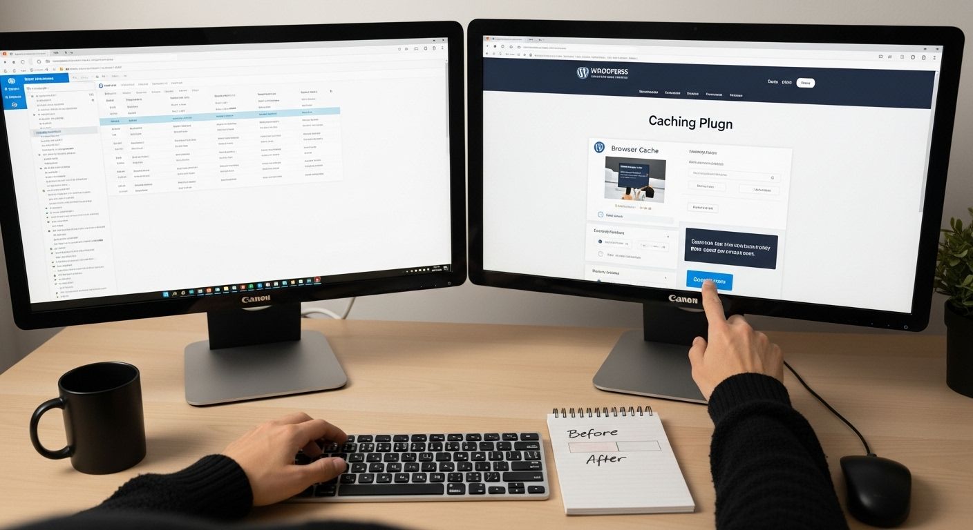 WordPress Cache einstellen