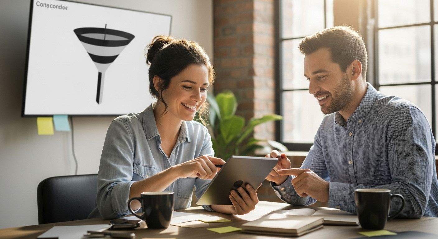 conversión embudo de contenidos análisis