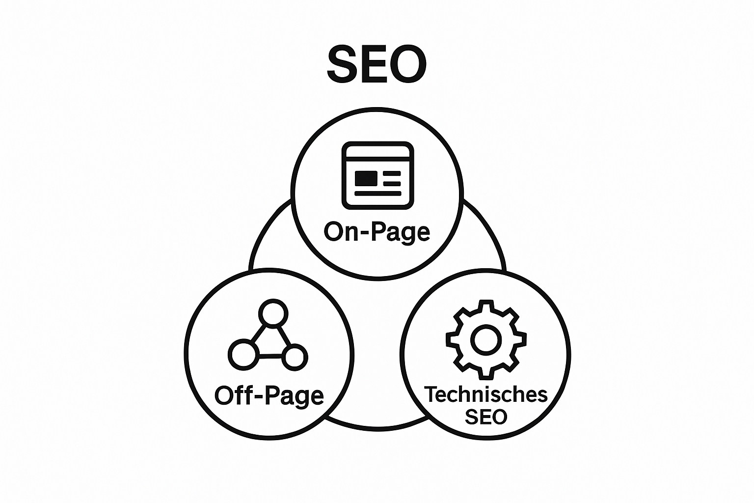 SEO category breakdown: On-Page, Off-Page, Technical
