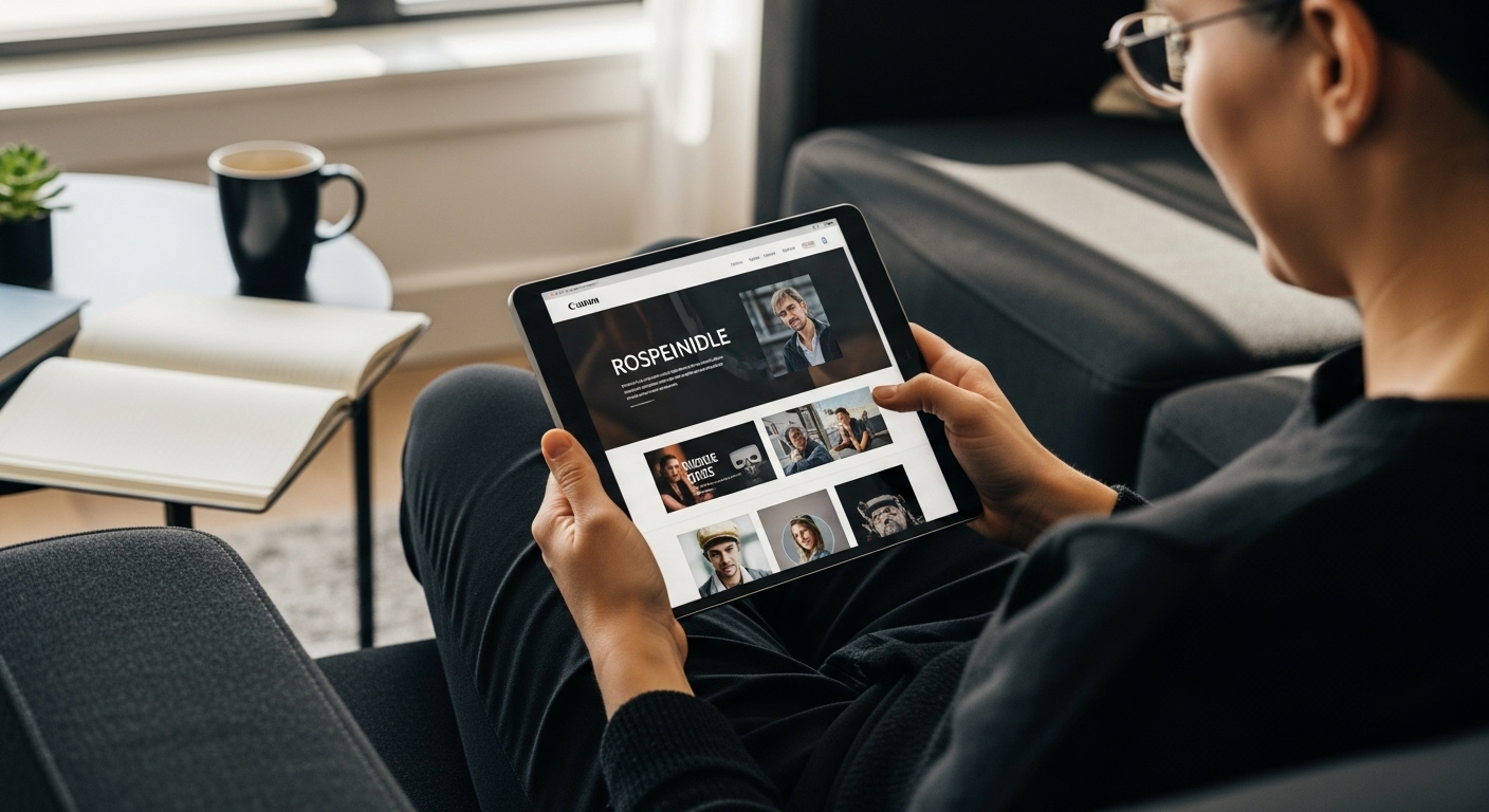 utilisateur satisfait site web