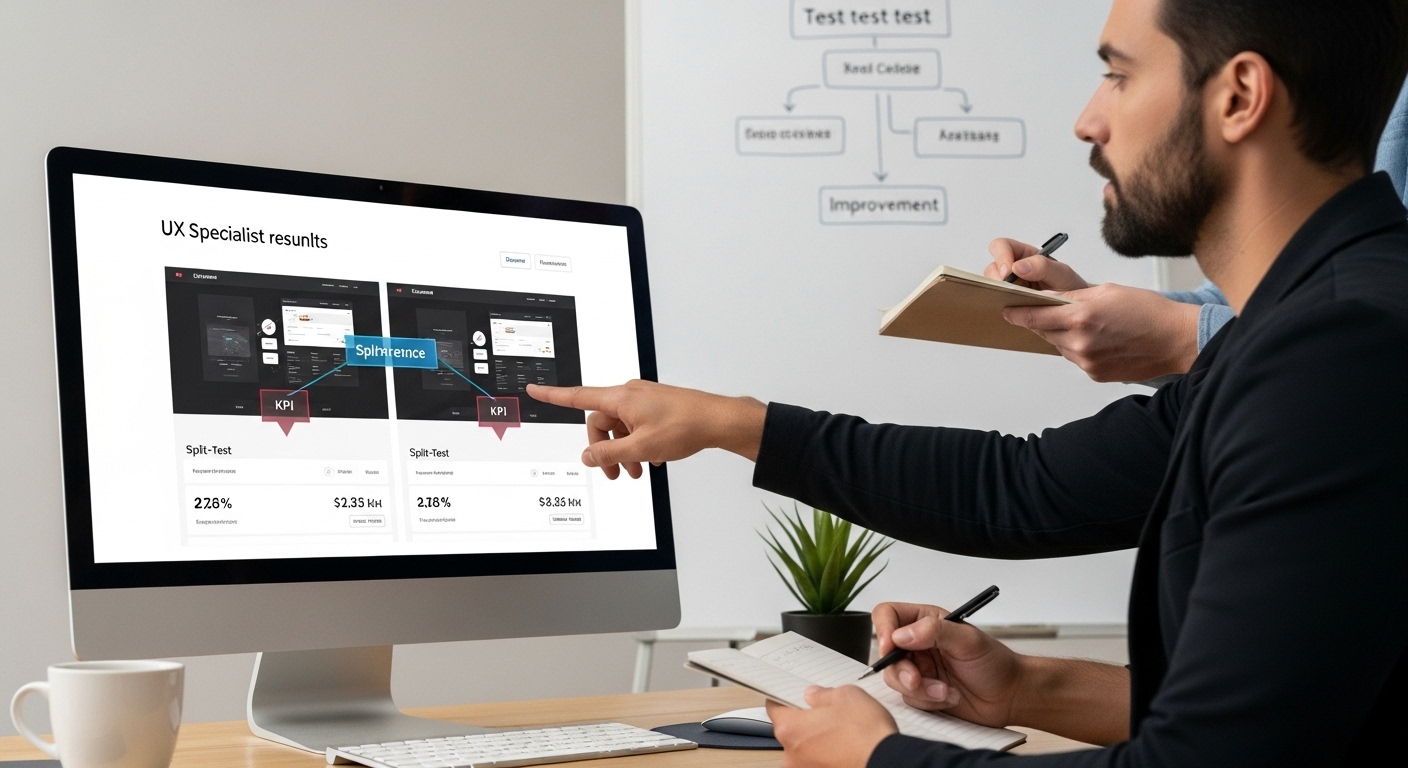 split-test resultaten vergelijken