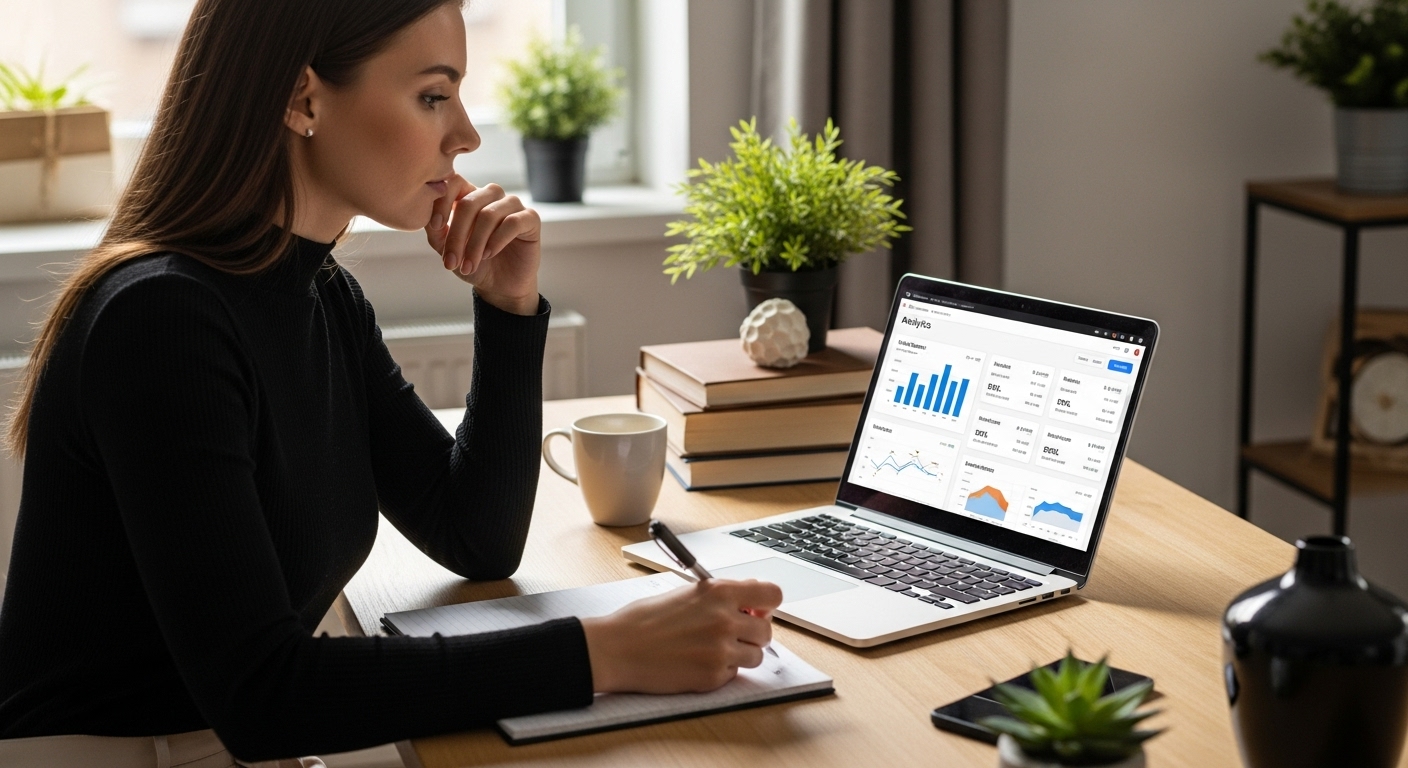 website analytics real person