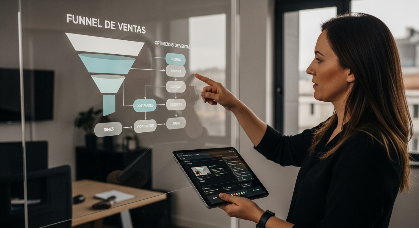 Construye un funnel de ventas ejemplo exitoso para 2025