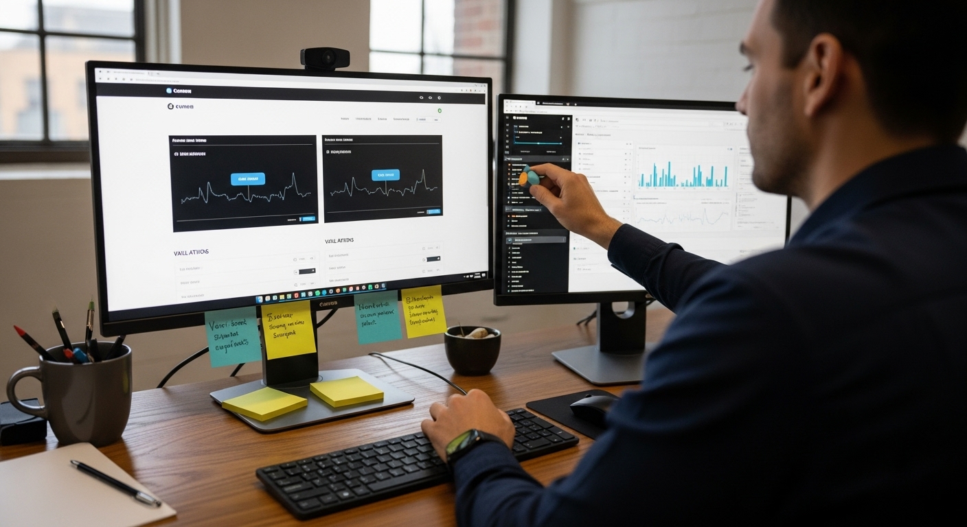A/B test experiment uitvoering