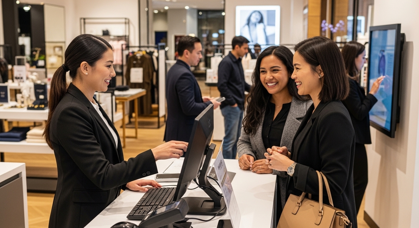 compra tienda física conversión cliente