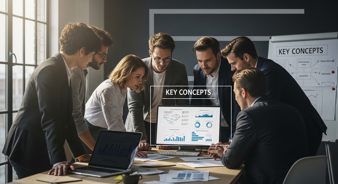 marketing collaboration teamwork concept