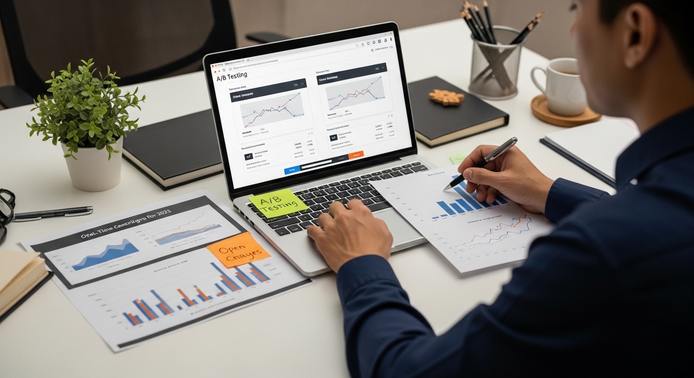 Optimisez votre a/b testing email marketing pour 2025