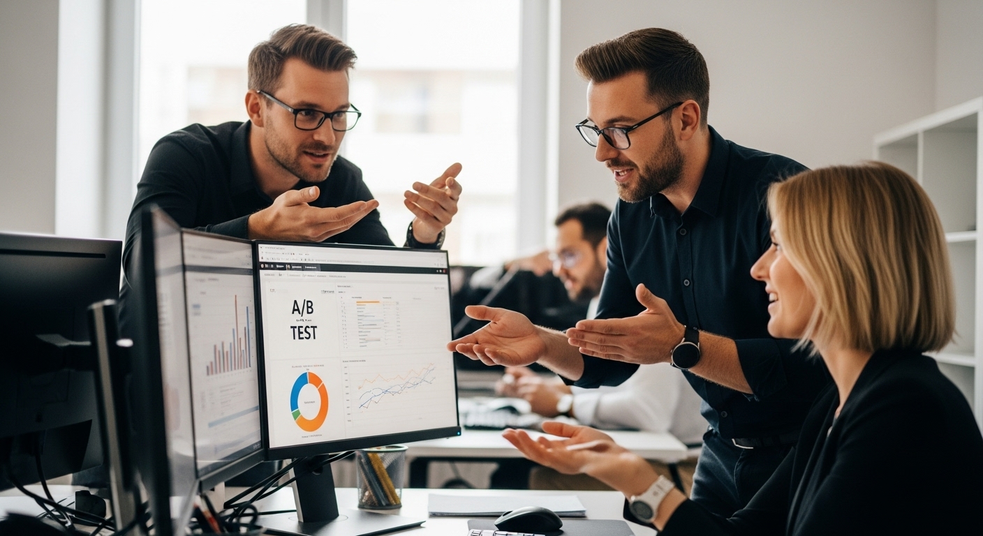 agiles Marketing A/B Test