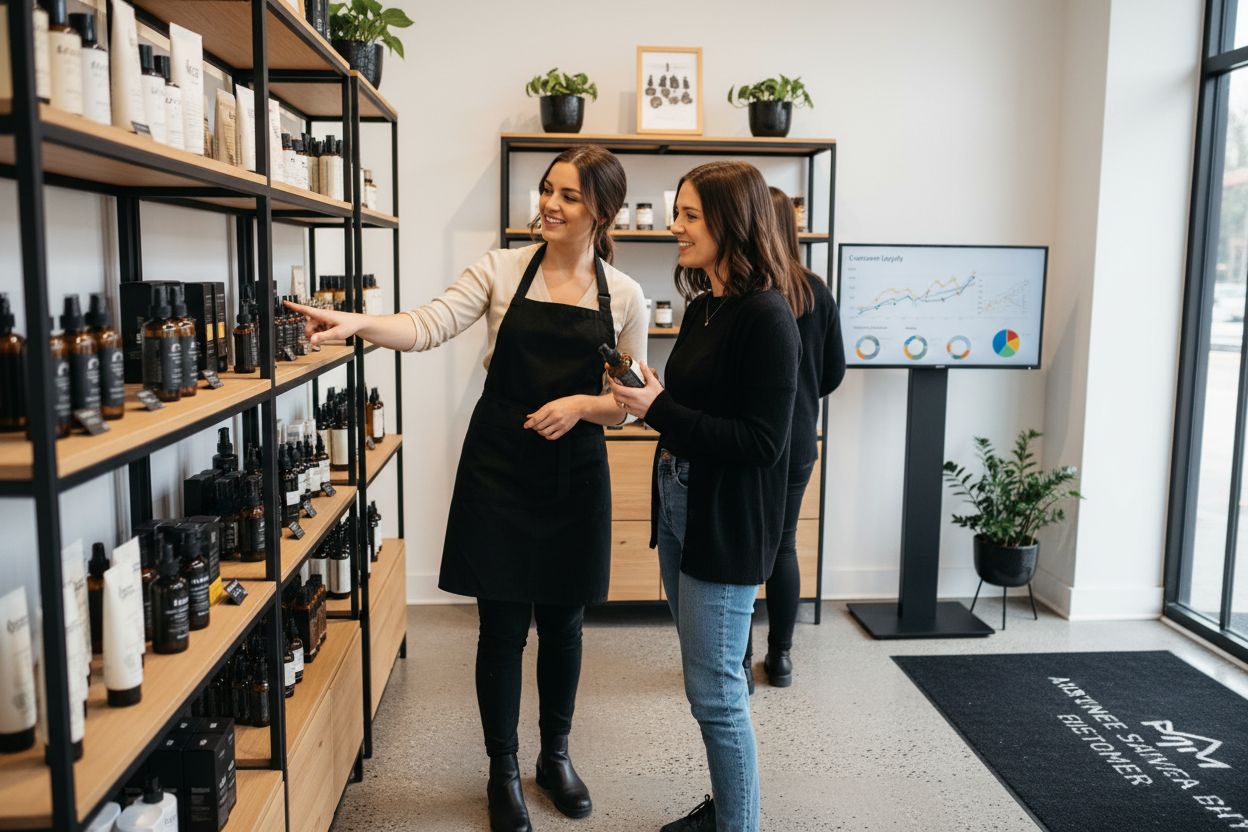 retención de clientes tienda