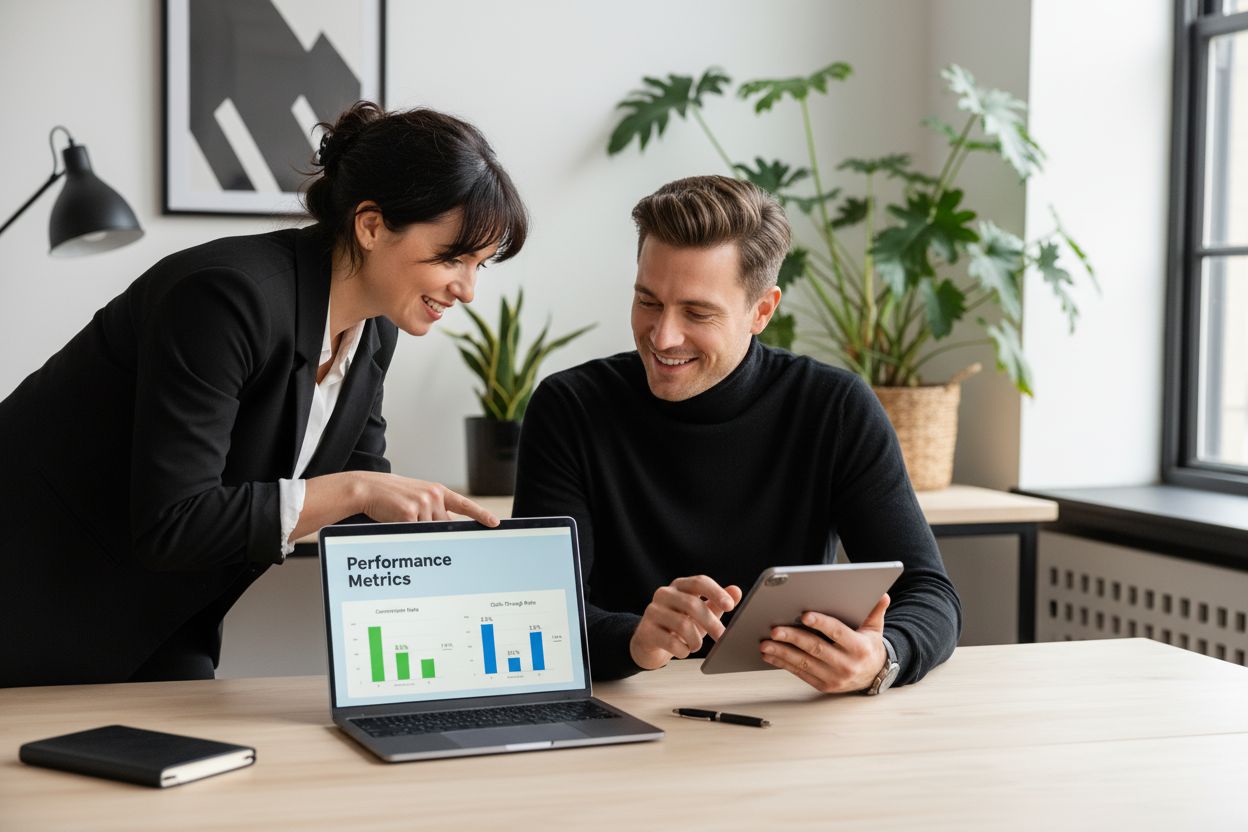 ab testing performance marketing workspace