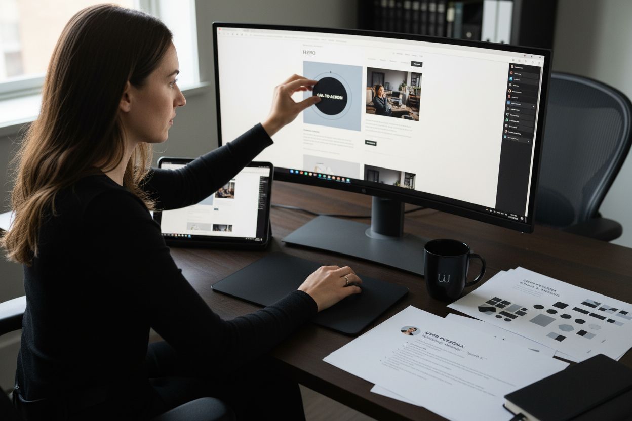 Landingpage Design Optimierung