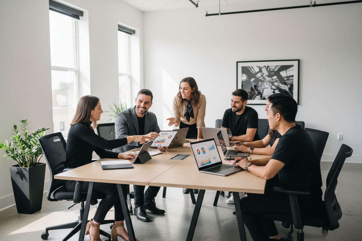 équipe marketing omnicanale