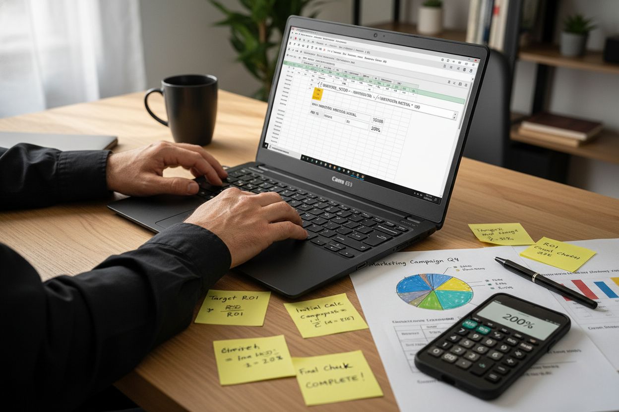 roi cálculo inversión manual