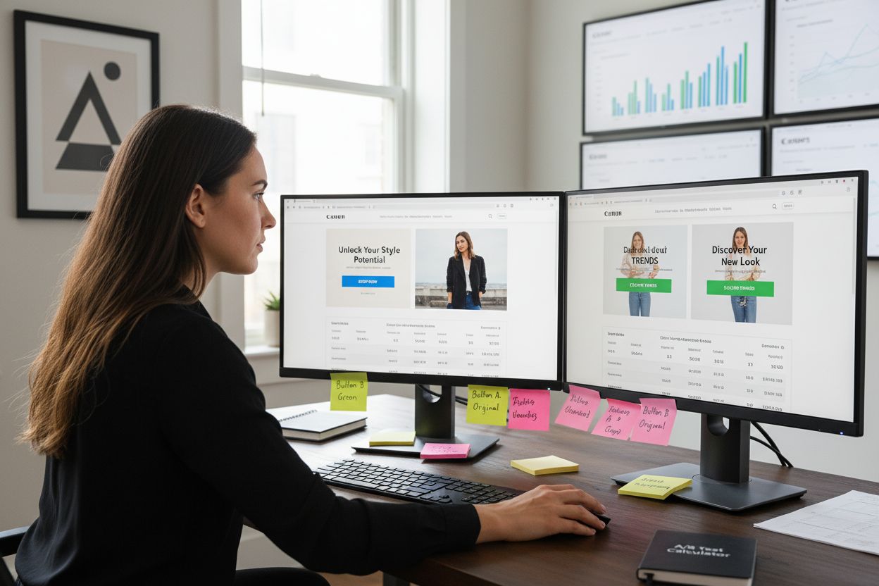 ab test calculator workflow