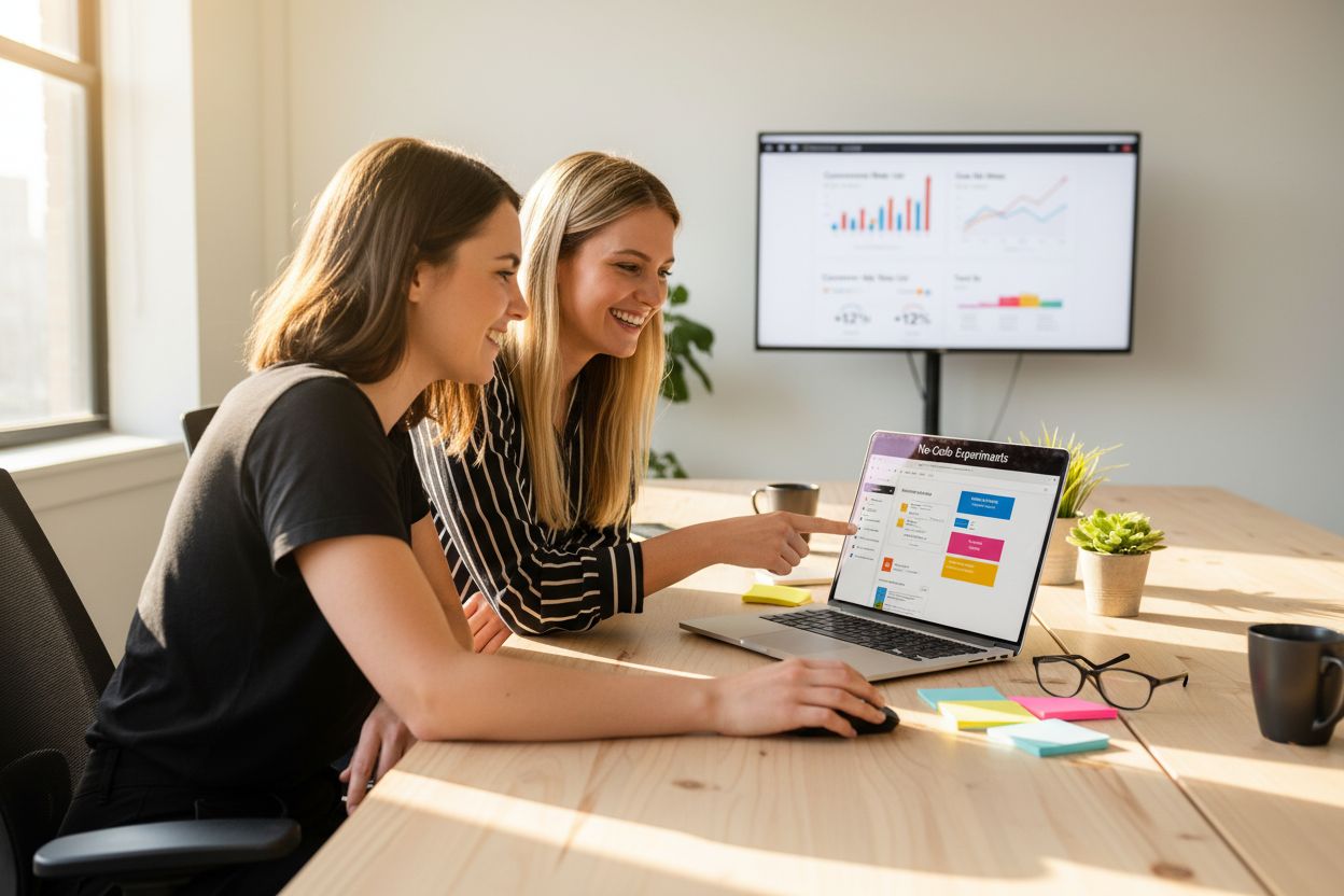 Understanding No-Code Website Experiments and Their Impact