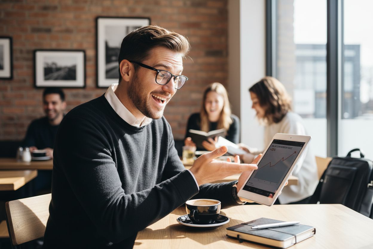 pequeño negocio tasa conversión