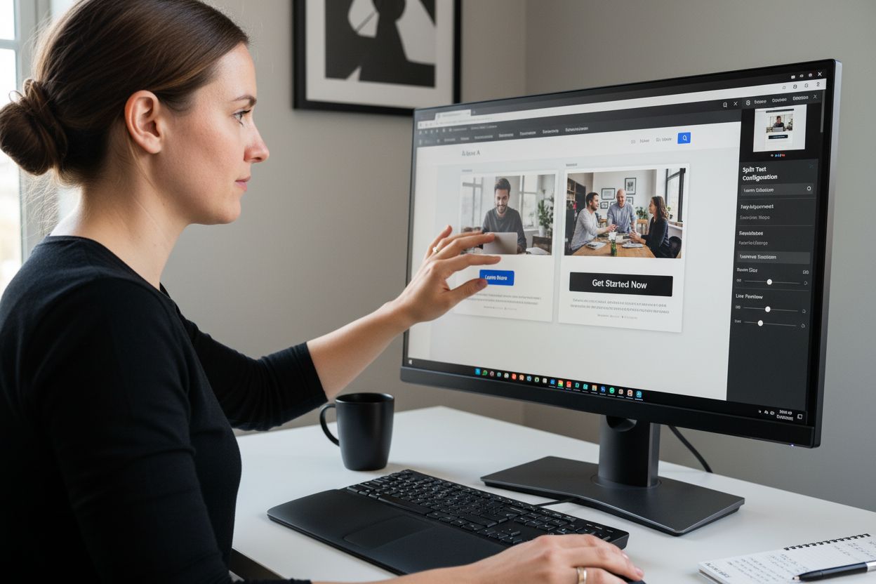 split test varianten opzetten