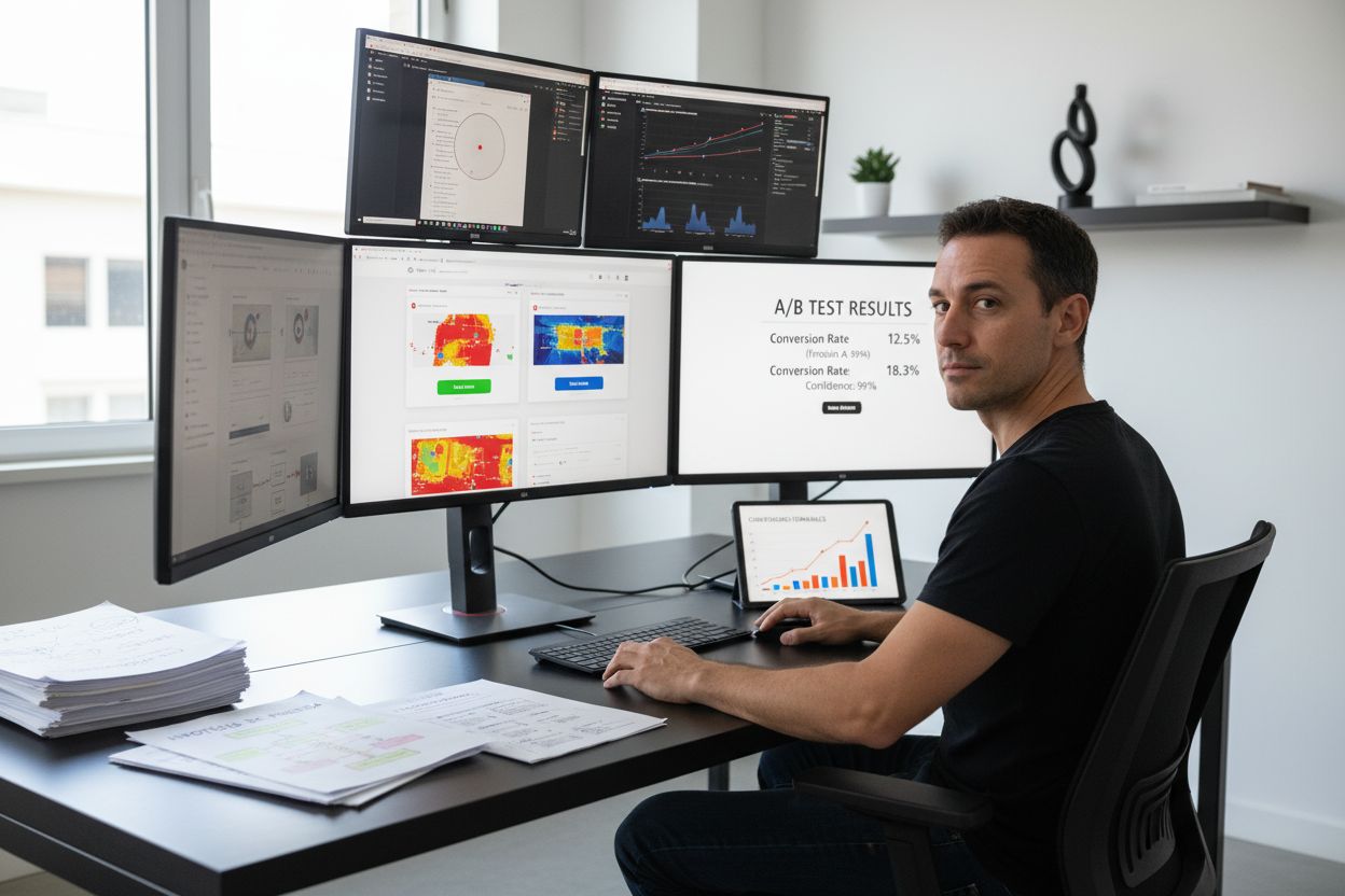 pruebas ab landing page