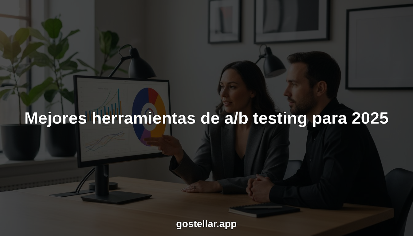 Mejores herramientas de a/b testing para 2025