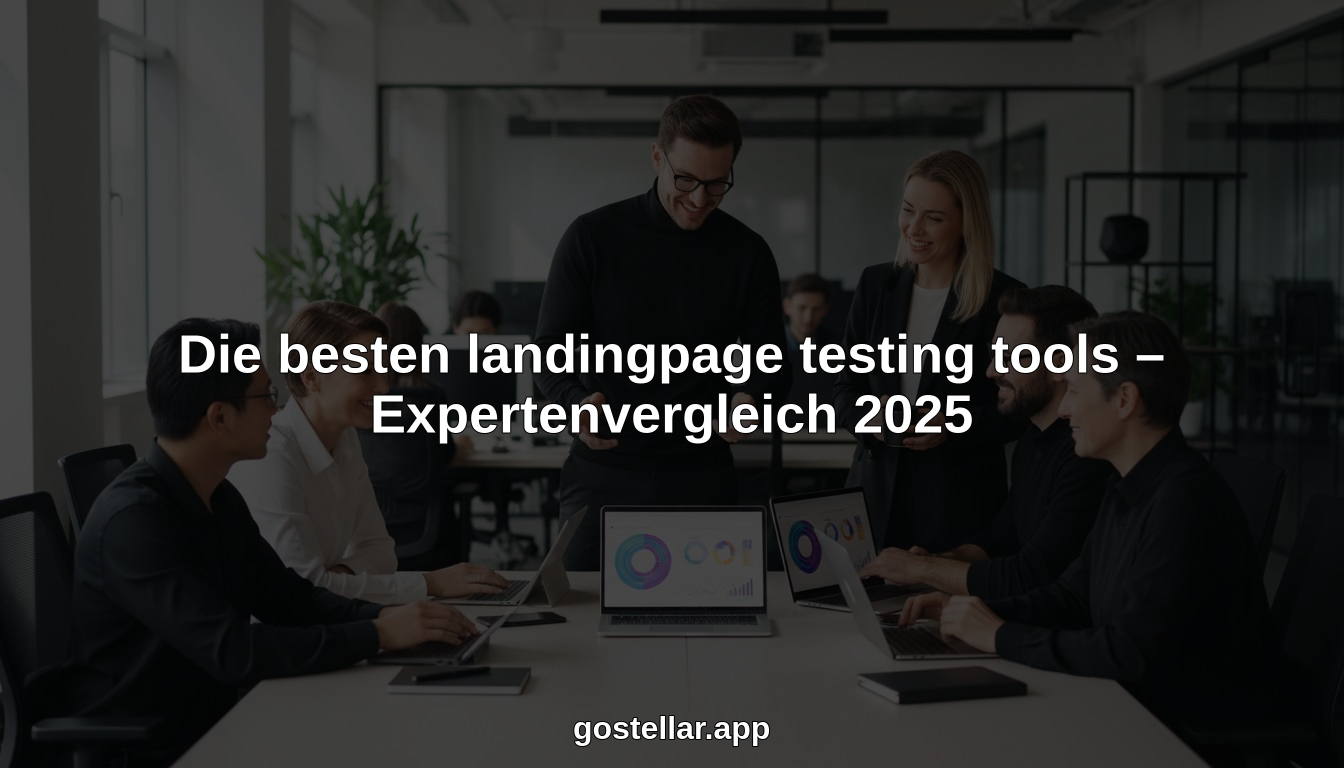 Die besten landingpage testing tools – Expertenvergleich 2025