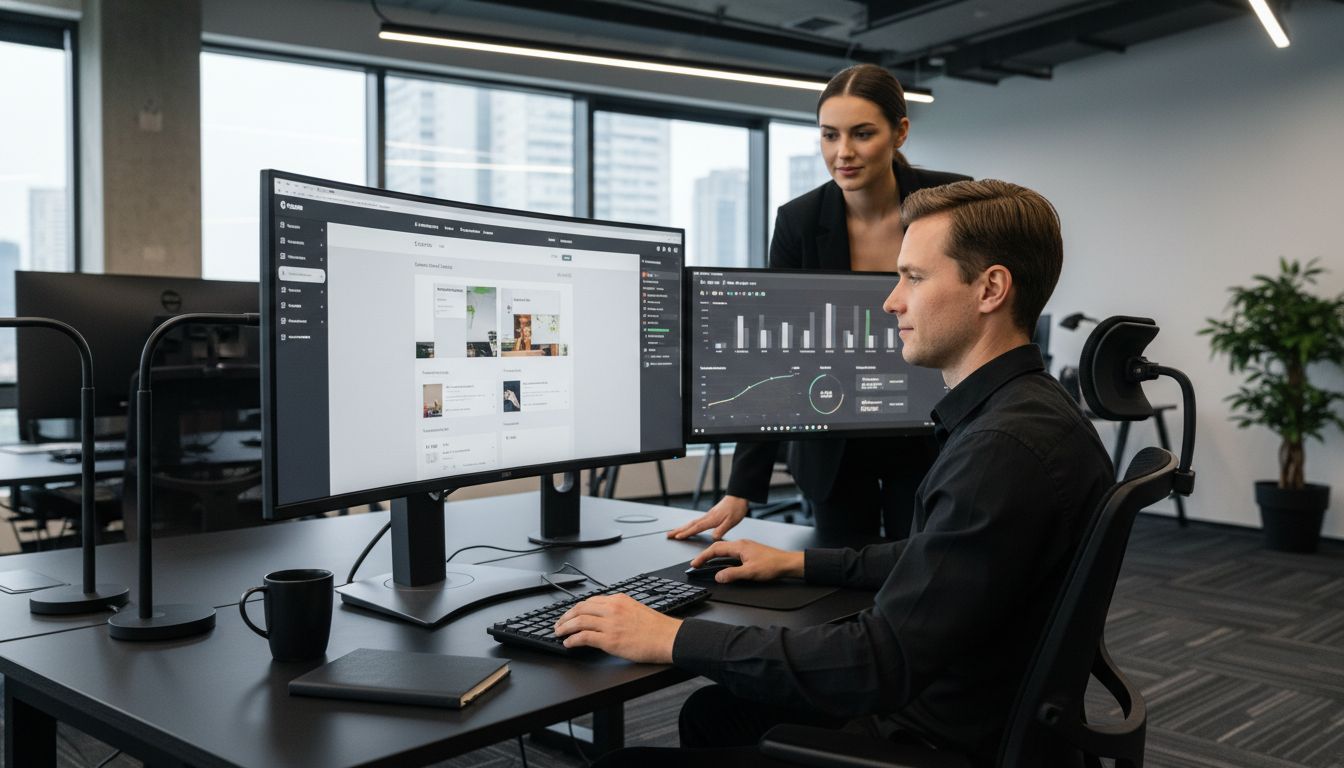 personnalisation website app bureau