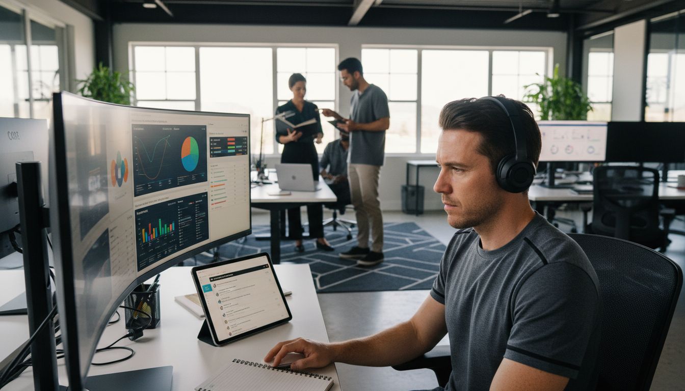 marketing analytics team workspace