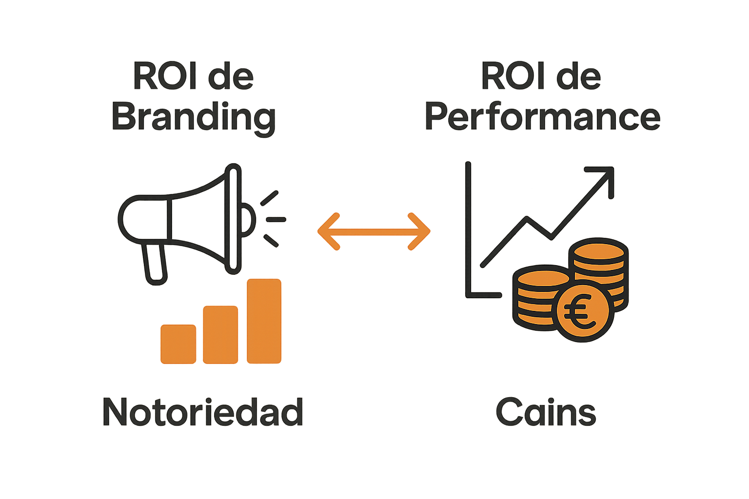 Comparativa tipos de ROI en marketing digital