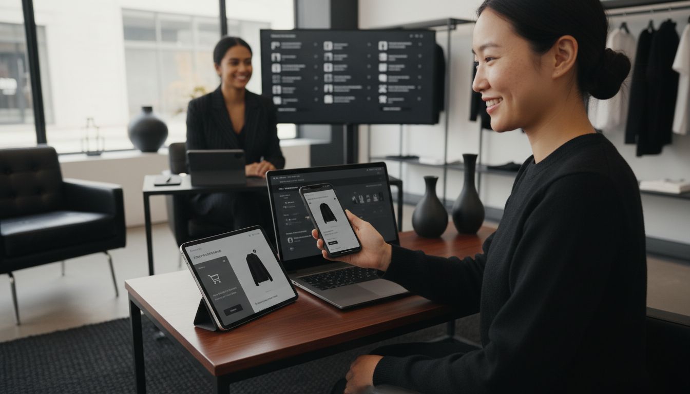Digital customer using synchronized SaaS devices