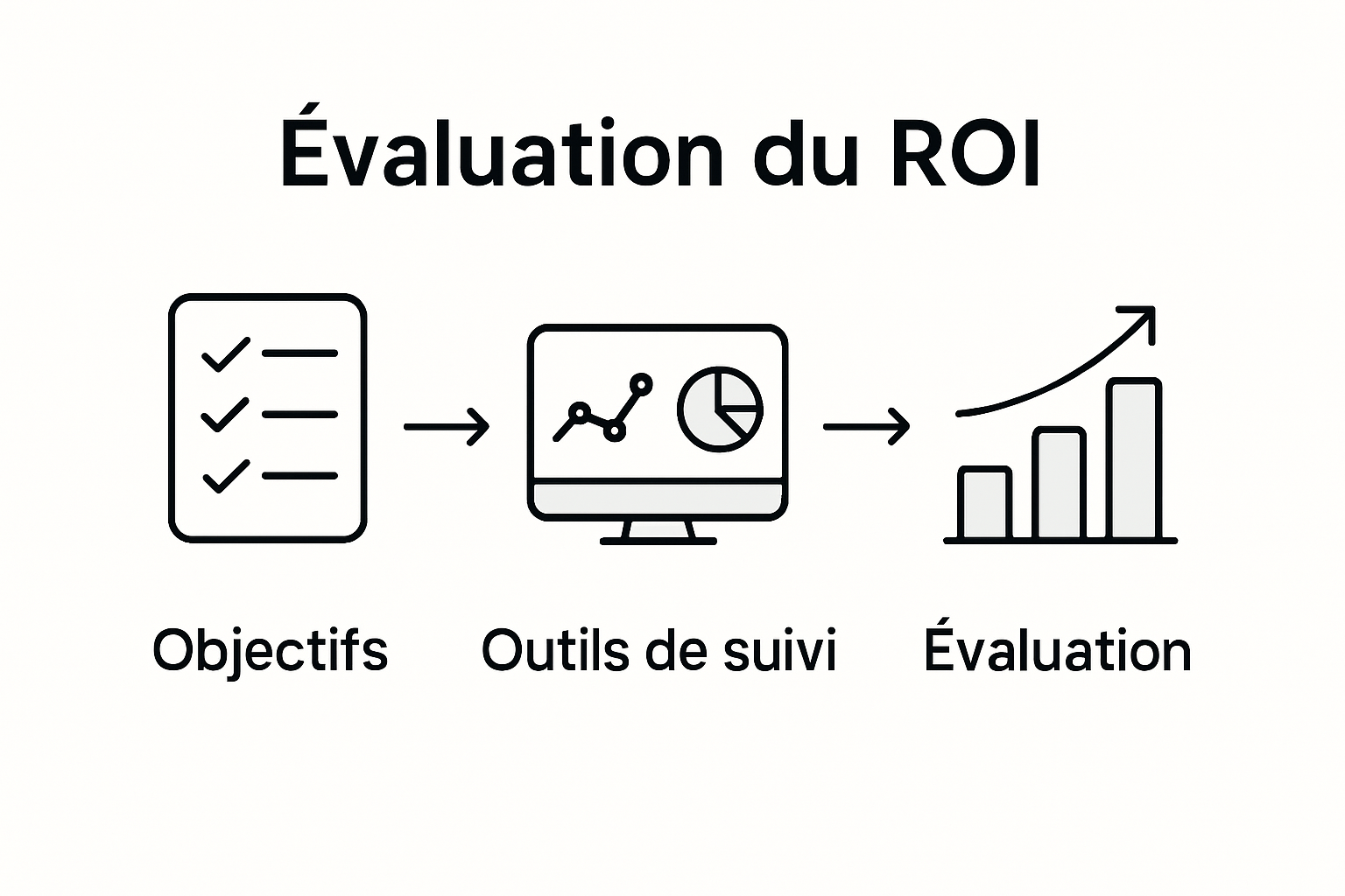 Infographic on evaluating marketing formation ROI