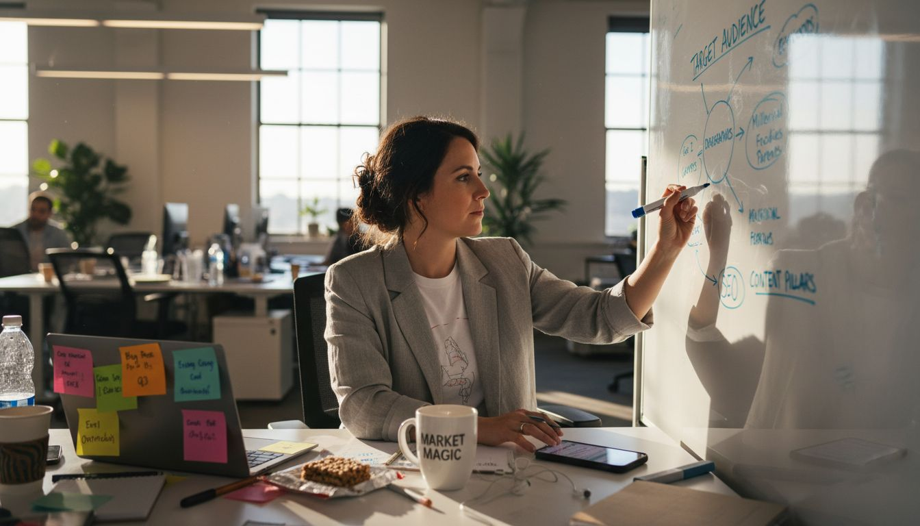 Marketer planning dynamic keyword strategy