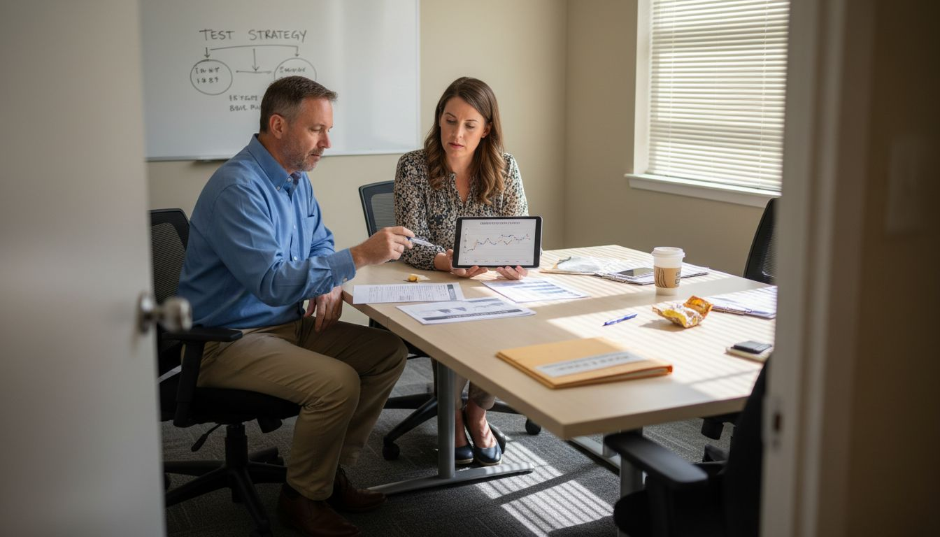 Marketers discuss A/B testing data