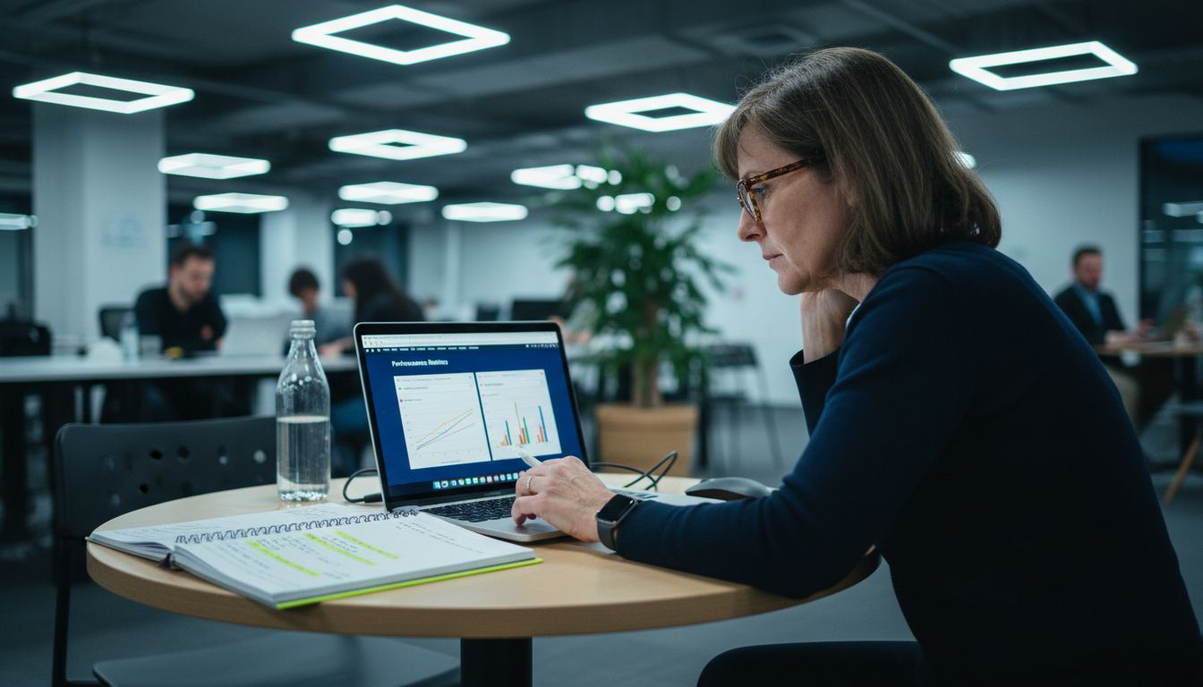 Analyzing website script performance data